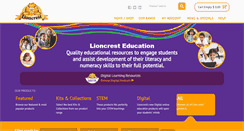 Desktop Screenshot of lioncrest.com.au